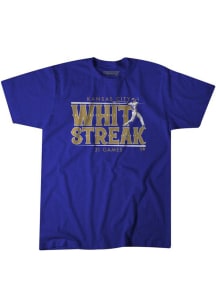 Whit Merrifield Kansas City Royals Blue Whit Streak Short Sleeve Fashion Player T Shirt
