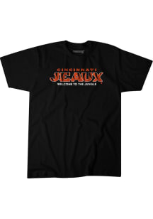 Joe Burrow Cincinnati Bengals Black Jeaux Short Sleeve Fashion Player T Shirt