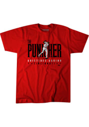 Aristides Aquino Cincinnati Reds Red The Punisher Short Sleeve Fashion Player T Shirt