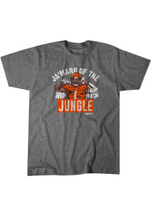 Ja'Marr Chase Cincinnati Bengals Grey Of The Jungle Short Sleeve Fashion Player T Shirt