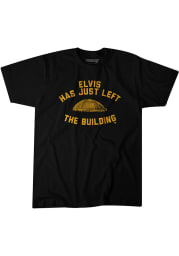BreakingT Pittsburgh Penguins Black Elvis Has Left The Building Short Sleeve Fashion T Shirt