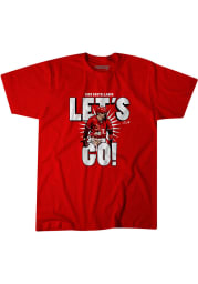 Nick Castellanos Cincinnati Reds Red Lets Go Short Sleeve Fashion Player T Shirt