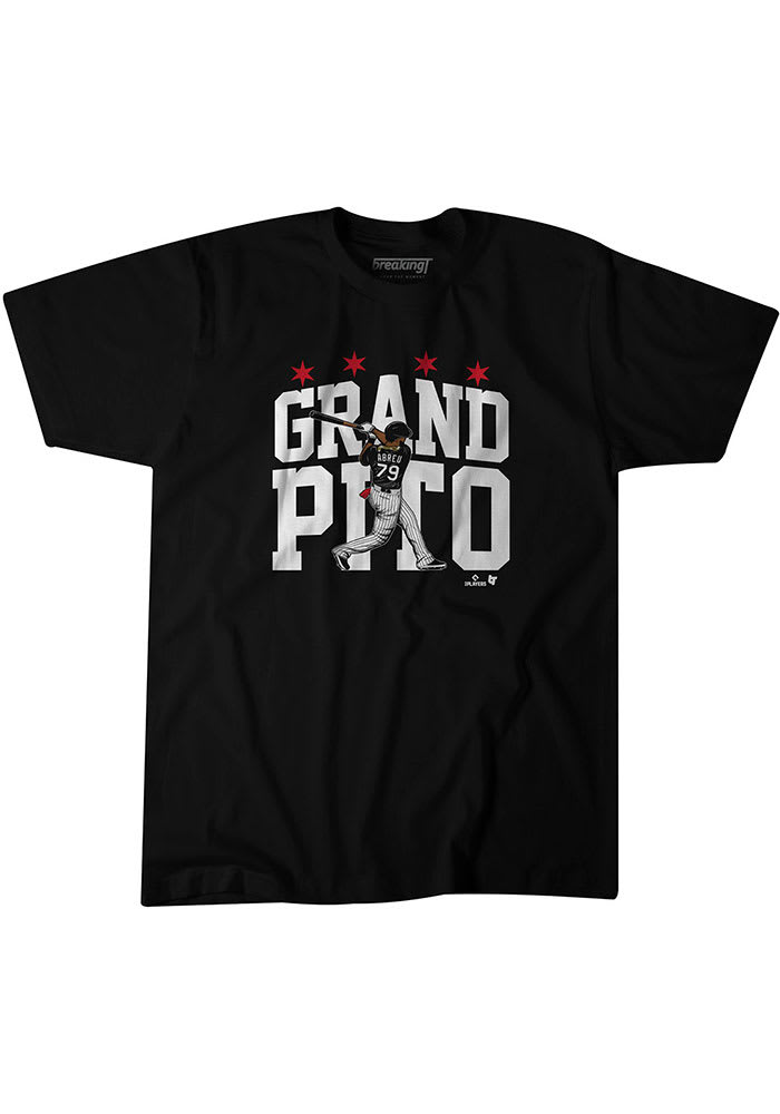 Jose Abreu Chicago White Sox Black Grand Pito Short Sleeve Fashion Player T Shirt