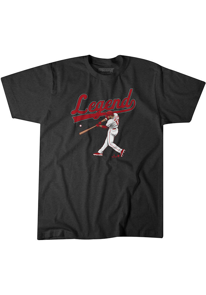 Joey Votto Cincinnati Reds Black Legend Short Sleeve Fashion Player T Shirt