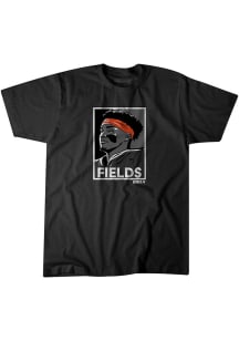 Justin Fields Chicago Bears Black Fields Short Sleeve Fashion Player T Shirt
