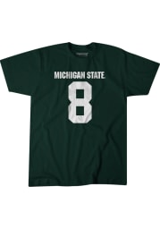 Jalen Nailor Michigan State Spartans Green Nailor Short Sleeve Fashion Player T Shirt
