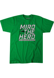Miro Heiskanen Dallas Stars Kelly Green Miro The Hero Short Sleeve Fashion Player T Shirt