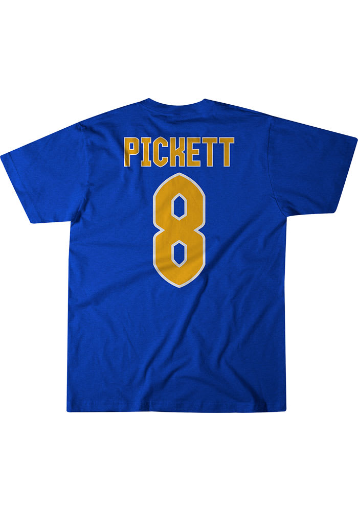 Kenny Pickett Pitt Panthers Blue Pickett Short Sleeve Player T Shirt