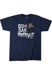 Dak Prescott Dallas Cowboys Navy Blue Dak Shuffle Short Sleeve Fashion Player T Shirt