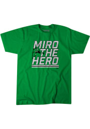 Miro Heiskanen Dallas Stars Youth Green Miro the Hero Player Tee