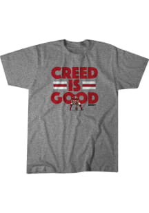 Creed Humphrey Kansas City Grey Creed is Good Short Sleeve Fashion Player T Shirt