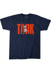 Spencer Torkelson Detroit Tigers Navy Blue Tork Short Sleeve Fashion Player T Shirt