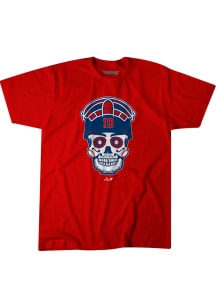 JT Realmuto Philadelphia Phillies Red Sugar Skull Short Sleeve Fashion Player T Shirt