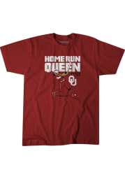 Jocelyn Alo Oklahoma Sooners Crimson Homerun Queen Short Sleeve Player T Shirt