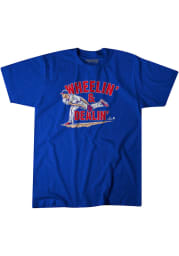 Zack Wheeler Philadelphia Phillies Blue Wheelin And Dealin Short Sleeve Fashion Player T Shirt