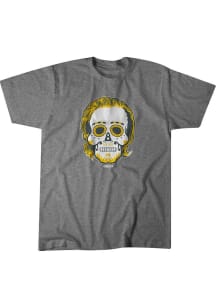 Kenny Pickett Pittsburgh Steelers Grey PICKETT SUGAR SKULL Short Sleeve Fashion Player T Shirt