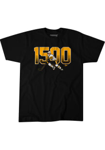 Sidney Crosby Pittsburgh Penguins Black 1500.0 Short Sleeve Fashion Player T Shirt