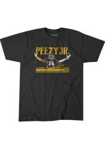 Joey Porter Jr. Pittsburgh Black Peezy Jr Short Sleeve Fashion Player T Shirt