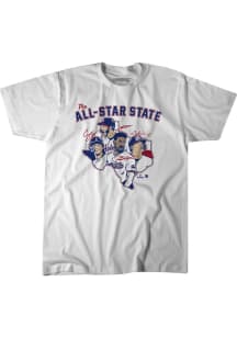 Corey Seager Texas Rangers White All Star State Short Sleeve Fashion Player T Shirt