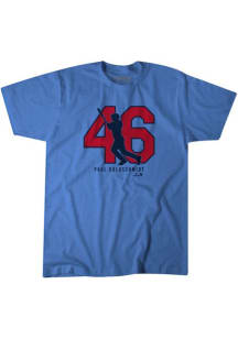 Paul Goldschmidt St Louis Cardinals Youth Light Blue Silhouette Number Player Tee
