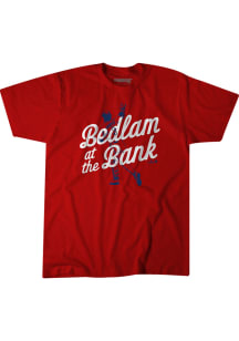 Bryce Harper Philadelphia Phillies Red Bedlam at the Bank Short Sleeve Fashion Player T Shirt