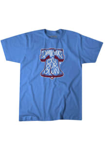 BreakingT Philadelphia Phillies Youth Light Blue Dancing On Our Own Short Sleeve T-Shirt