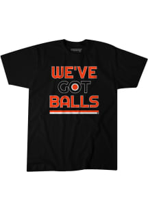 BreakingT Philadelphia Flyers Black Weve Got Balls Short Sleeve T Shirt