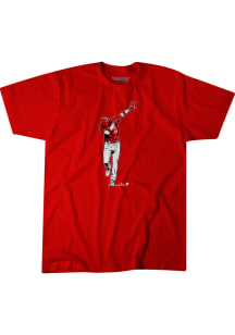 Elly De La Cruz Cincinnati Reds Red HR Dab Short Sleeve Fashion Player T Shirt
