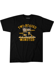 Sidney Crosby Pittsburgh Penguins Black Two Headed Monster Short Sleeve Fashion Player T Shirt