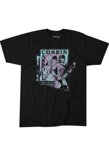 Corbin Carroll Arizona Diamondbacks Black Caroll State Outline Short Sleeve Fashion Player T Shi..