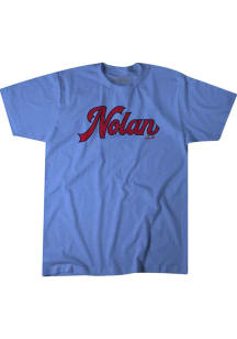 Nolan Arenado St Louis Cardinals Light Blue Text Short Sleeve Fashion Player T Shirt
