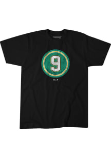 Mike Modano Dallas Stars Black Number Circle Short Sleeve Fashion Player T Shirt