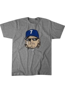 Bobby Witt Jr Kansas City Royals Grey Deal With It Short Sleeve Fashion Player T Shirt