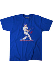 Corey Seager Texas Rangers Youth Blue Corey Seager Scream Player Tee