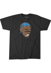 Amon-Ra St. Brown Detroit Lions Black Swag Head Short Sleeve Fashion Player T Shirt