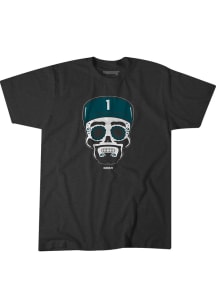 Jalen Hurts Philadelphia Eagles Charcoal Sugar Skull Short Sleeve Fashion Player T Shirt