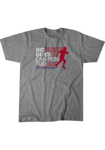 Kyle Schwarber Philadelphia Phillies Grey Big Guys Can Run Short Sleeve Fashion Player T Shirt