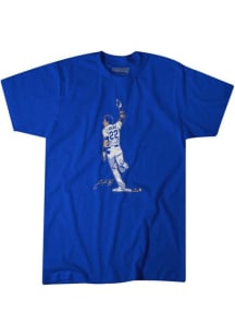 Christian Yelich Milwaukee Brewers Blue Superstar Short Sleeve Fashion Player T Shirt