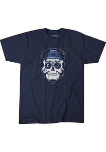 CJ Stroud Houston Texans Navy Blue Sugar Skull Short Sleeve Fashion Player T Shirt