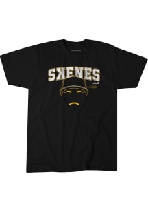 Paul Skenes Pittsburgh Pirates Youth Black Backwards Player Tee