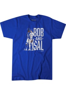 Bobby Witt Jr Kansas City Royals Blue Bob &amp; Sal Short Sleeve Fashion Player T Shirt