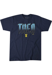 Trea Turner Philadelphia Phillies Youth Navy Blue City Edition Fashion Player Tee