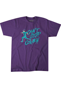 Corbin Carroll Arizona Diamondbacks Purple Cant Stop Corbin Short Sleeve Fashion Player T Shirt