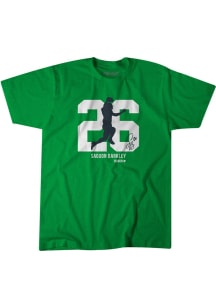 Saquon Barkley Philadelphia Eagles Youth Kelly Green Action Number Silo Player Tee