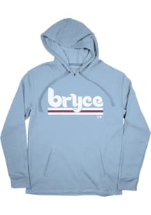 Bryce Harper Philadelphia Phillies Mens Light Blue Philly Bryce Player Hood