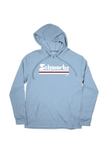 Kyle Schwarber Philadelphia Phillies Mens Light Blue Philly Schwarbs Player Hood