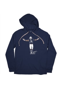 Micah Parsons Dallas Cowboys Mens Navy Blue Superstar Pose Player Hood