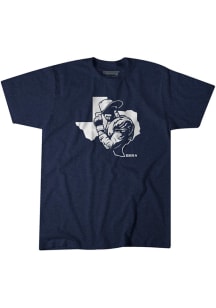 Dak Prescott Dallas Ft Worth Navy Blue Lone Star QB Short Sleeve Fashion Player T Shirt