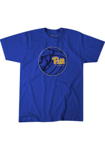 Youth Pitt Panthers Blue BreakingT Team Logo Short Sleeve T-Shirt