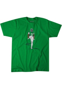 AJ Brown Philadelphia Kelly Green The Silencer Short Sleeve Fashion Player T Shirt